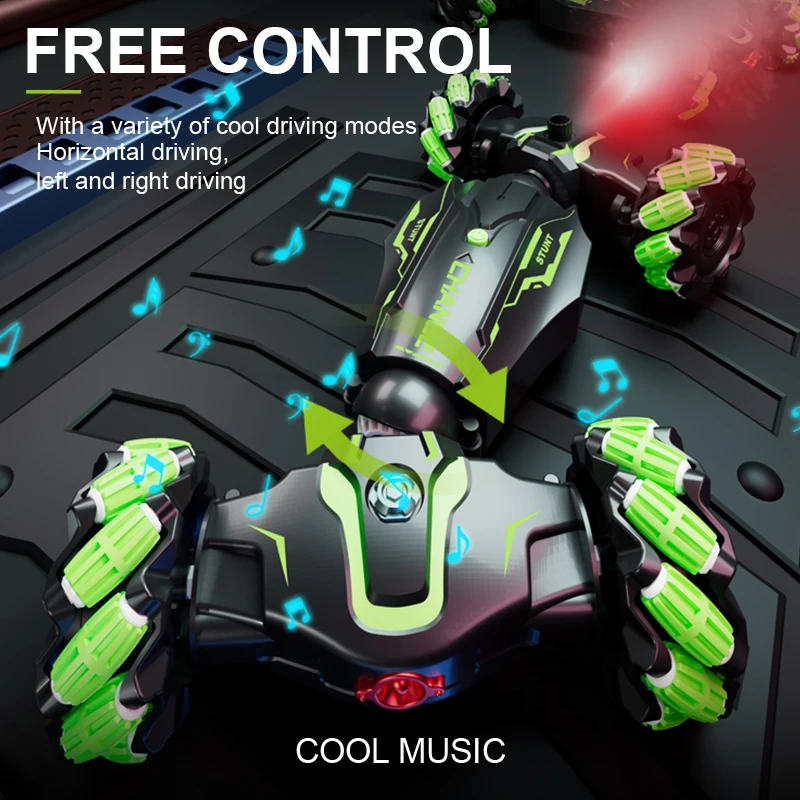 2022 Hot Selling Kids 1:16 rc stunt car rc cars for adults with high speed 2.4G hand gesture rc car
