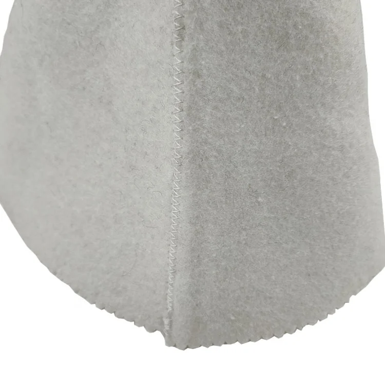 Russians Men Woman Wool Felt Sauna Hat Cap for Russian Banya Sauna Hut