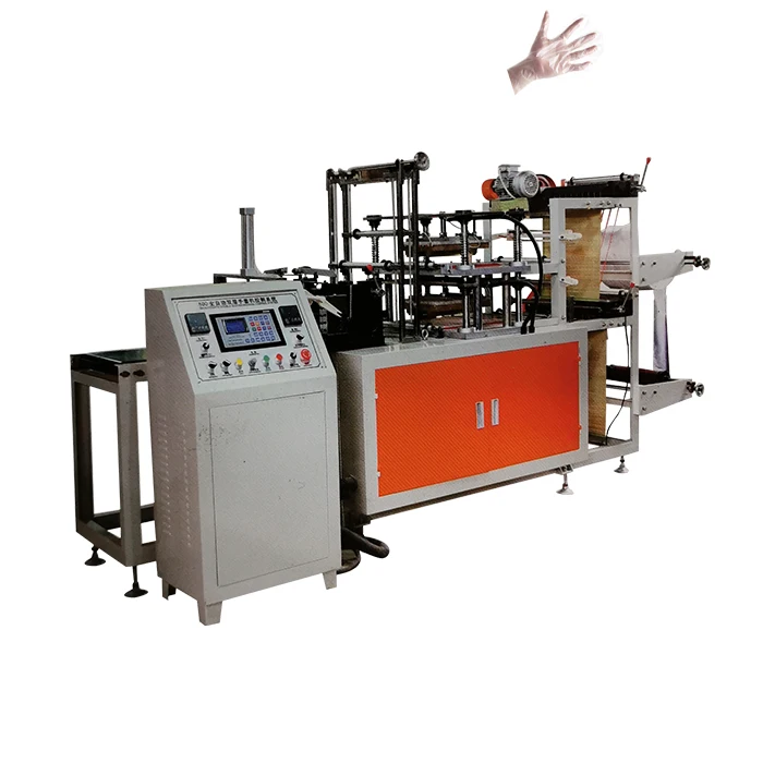 Лучшая цена автоматическая Одноразовая полиэтиленовая машина для изготовления перчаток