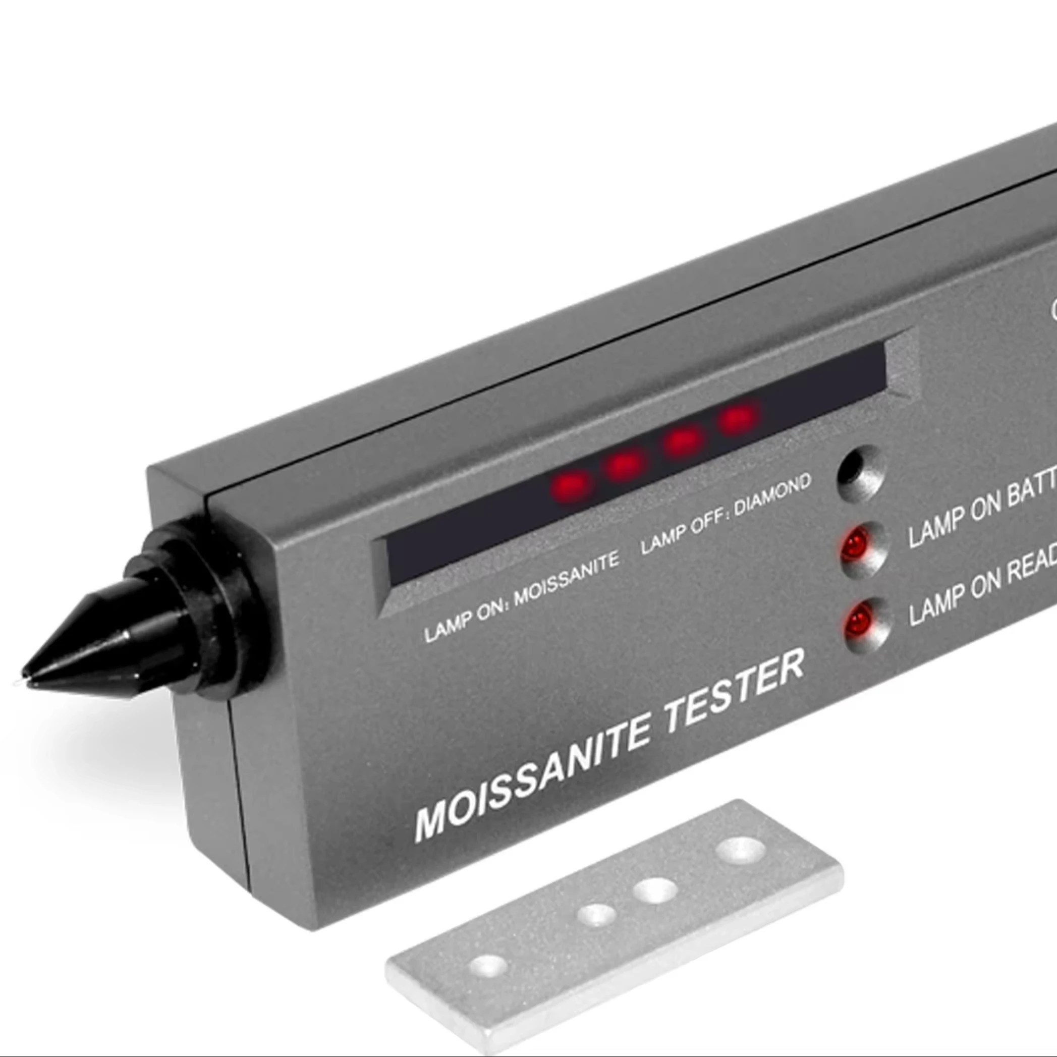 9V Black Diamond Tester High Precision Plastic Diamond Measuring Pen For Jewelry Store
