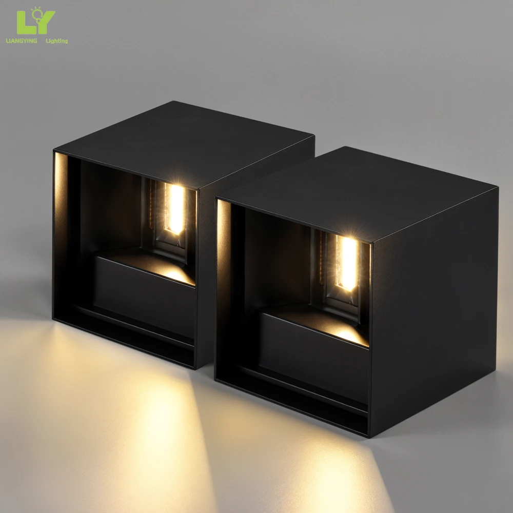 Column Ac-110-240V Vintage Garden Wall Light Lamp Outdoor Gate Wall Lamp Aluminum