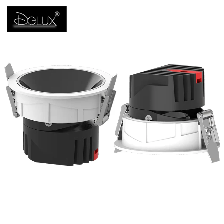 Хит продаж потолочный светильник DGLUX из алюминия 5/7/9/10/12/15/18/20 Вт