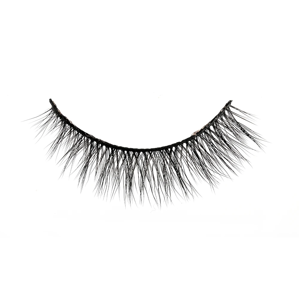 2023 new trend fake eyelashes false long double 3d silk lashes