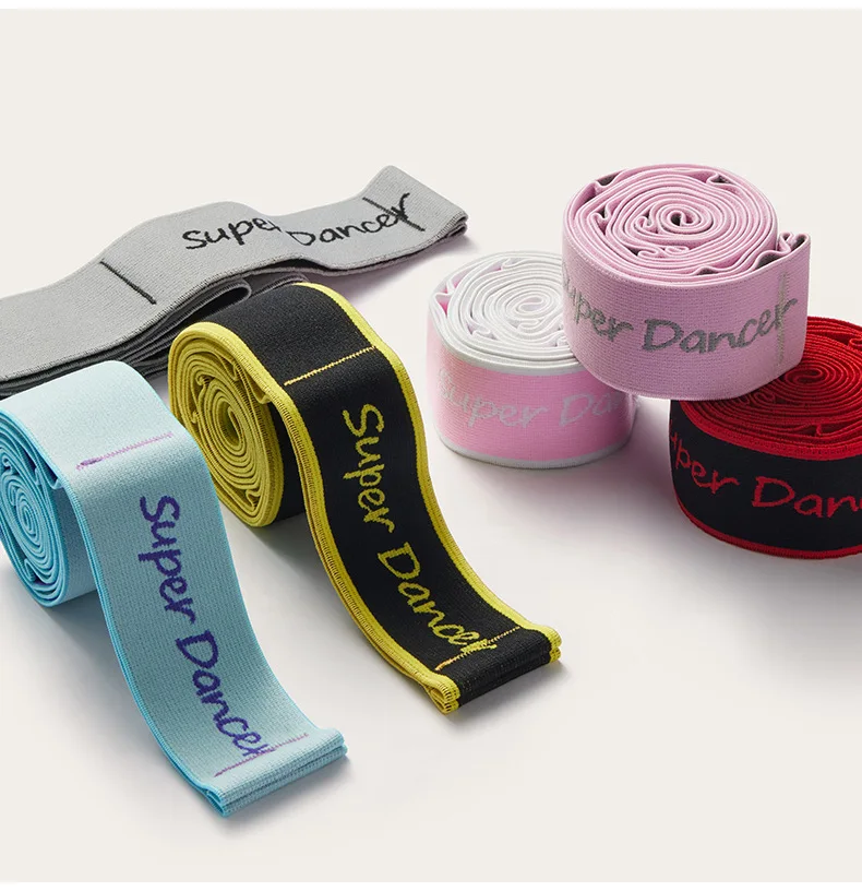 Cheapest High Elasticity Digital Printed Yoga Stretching Strap for Adults and Kids ballet dancing