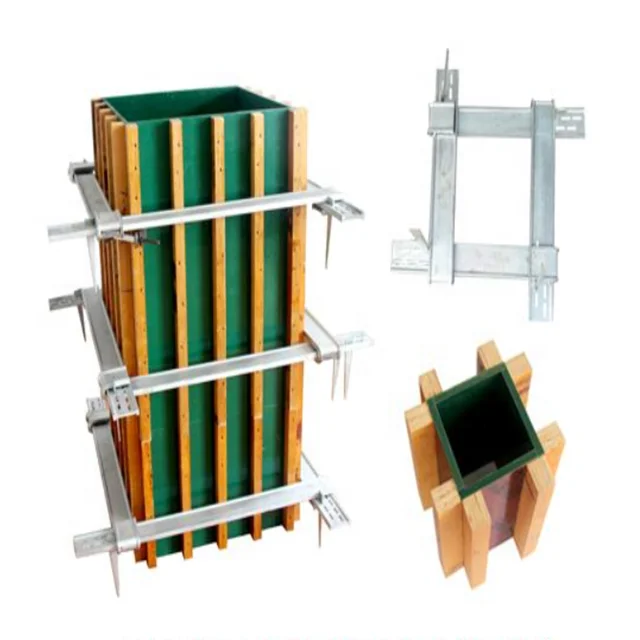 Size adjustable column clamp, easy installation, size adjustable 400--1600mm