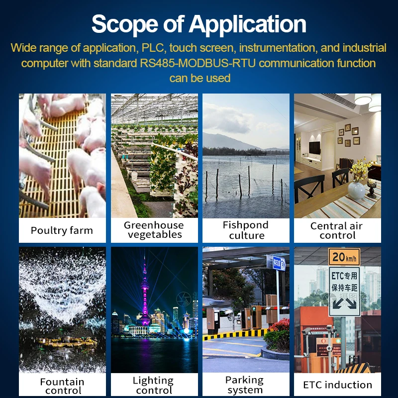 32-Channel RS485 Input Module Digital Data Acquisition 24VDC with Lights Modbus RTU Communication IO Board