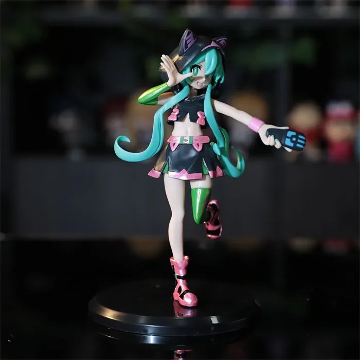 Custom Anime Figure  Anime Toy Figures Statues Manga Figurine Stage Performer Dress up Cute Girls Miku PVC Anime Figure