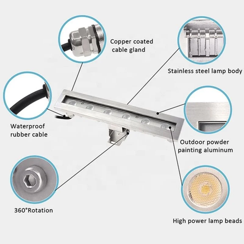 IP68 Manufacturer Design  Floating Color RGB Underwater Light Accessories