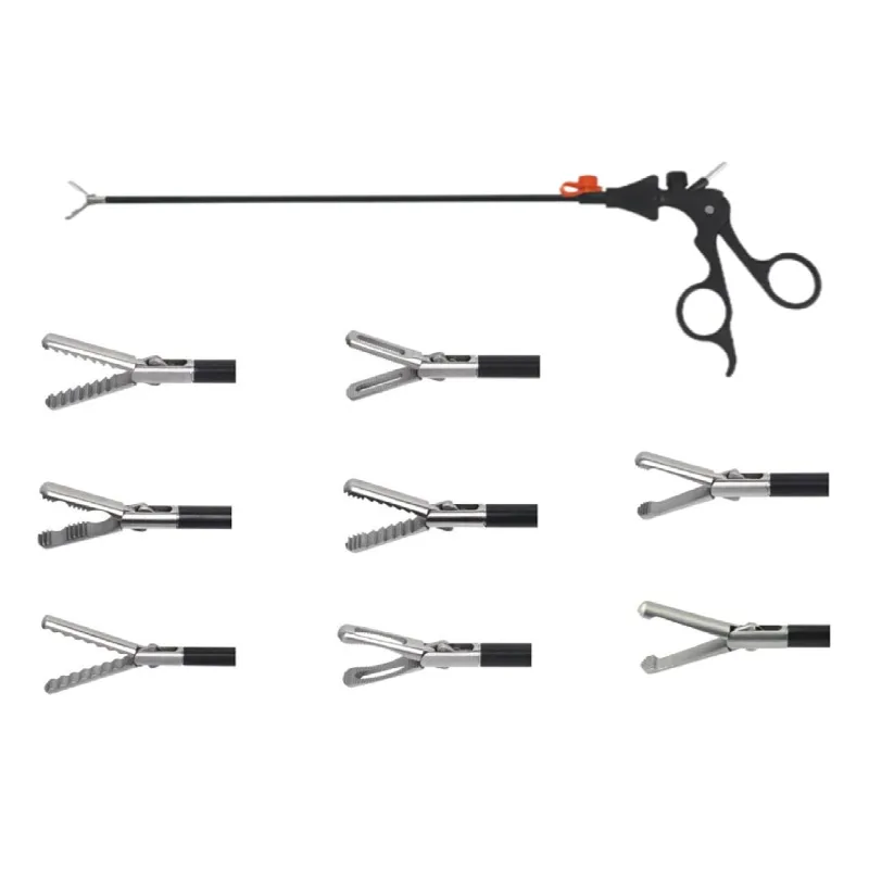 Laparoscopic Instruments 10mmForceps Medical Price Flexible Biopsy Forceps With Insulated Handle Laparoscopic Instrument Surgery