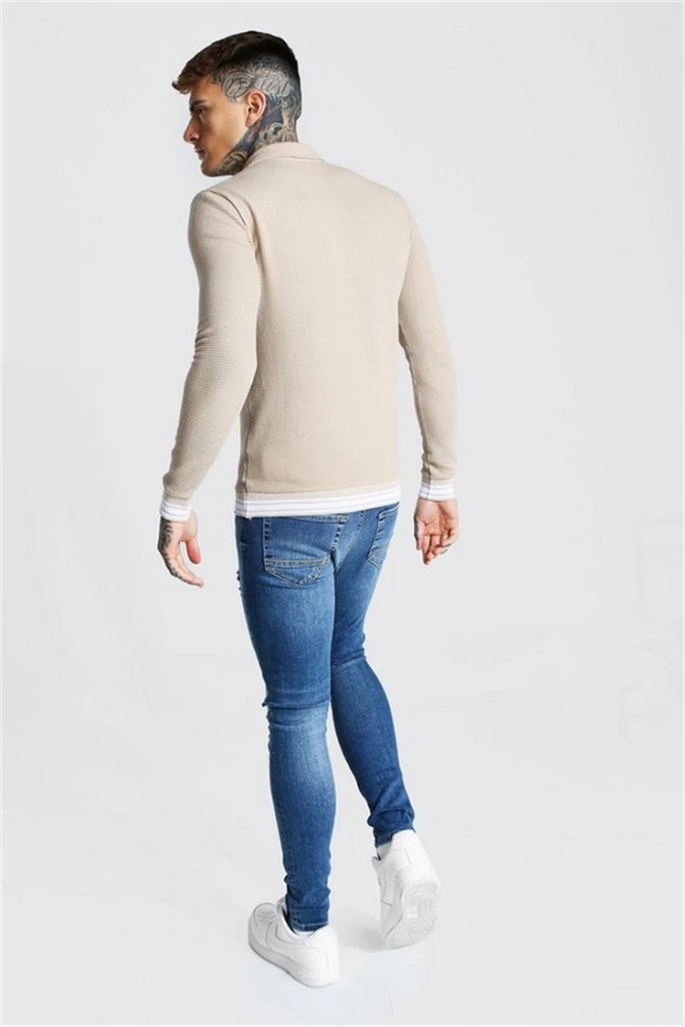 Men super skinny denim jeans men slim custom dance trousers slim fit jeans pants for men