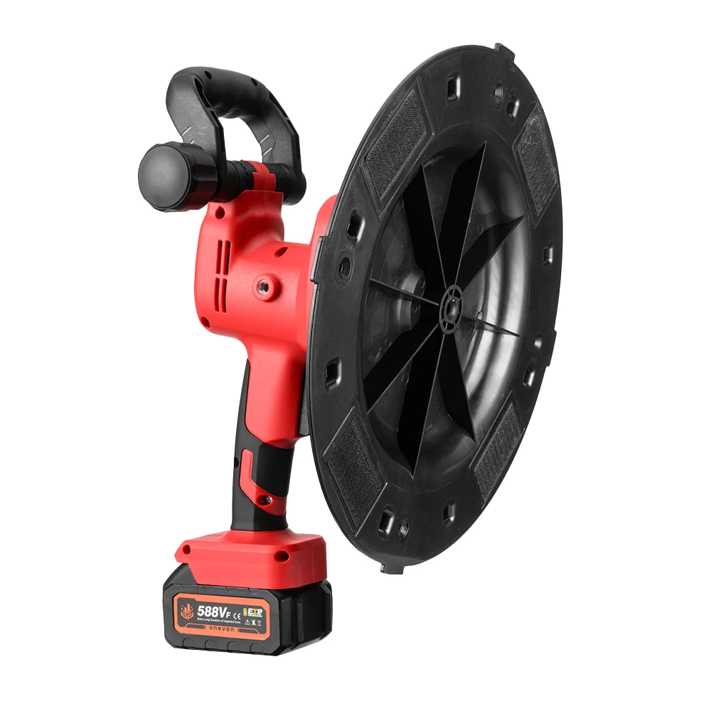 1200W Brushless 380MM Electric Drywall Sander Pole Wall Polisher Dry Wall Sanding for 18v Battery
