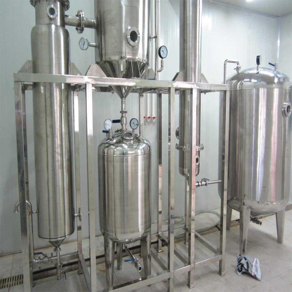 JOSTON Alcohol Ethanol Recovery Ammonium Sulfate Climbing Concentrator Rising Film Evaporator 	 vacuum evaporated