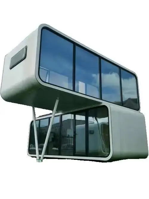 High-End Atmospheric Mobile Warehouse Hotel Container Steel Waterproof Bathroom Exterior Living Room Office Building Dining