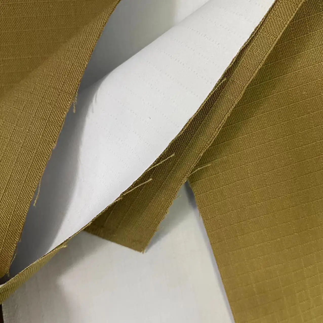 280gsm Водонепроницаемая дышащая хаки арамидная ткань PTFE мембрана