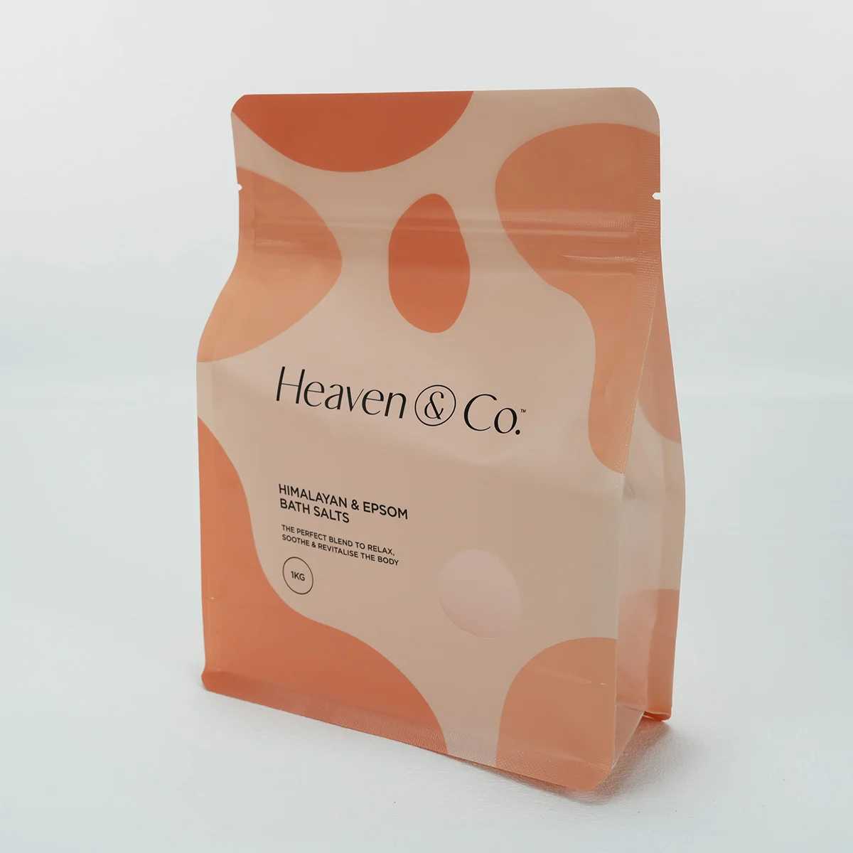 Customized multifunctional sealed waterproof bath salt plastic packaging bag