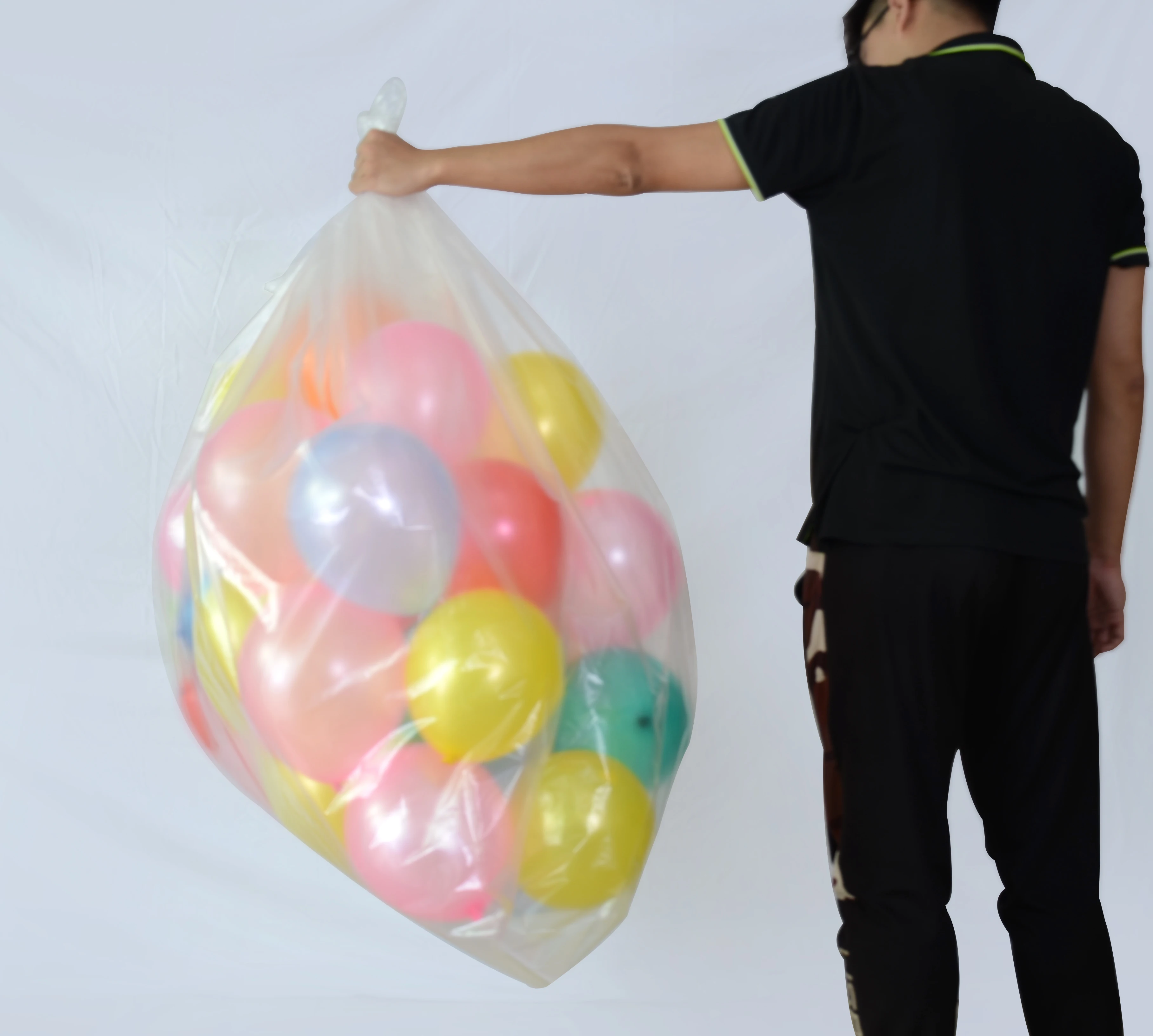 PE clear plastic Industrial jumbo huge bag custom packing bulk jambo bag