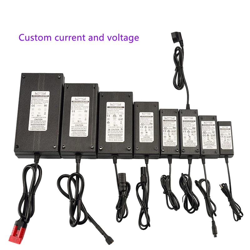 Rohs Rc smart 67.2v 2a 10A16s li ion battery charger 12v 24V 48V 60V 72V motorcycle battery charger