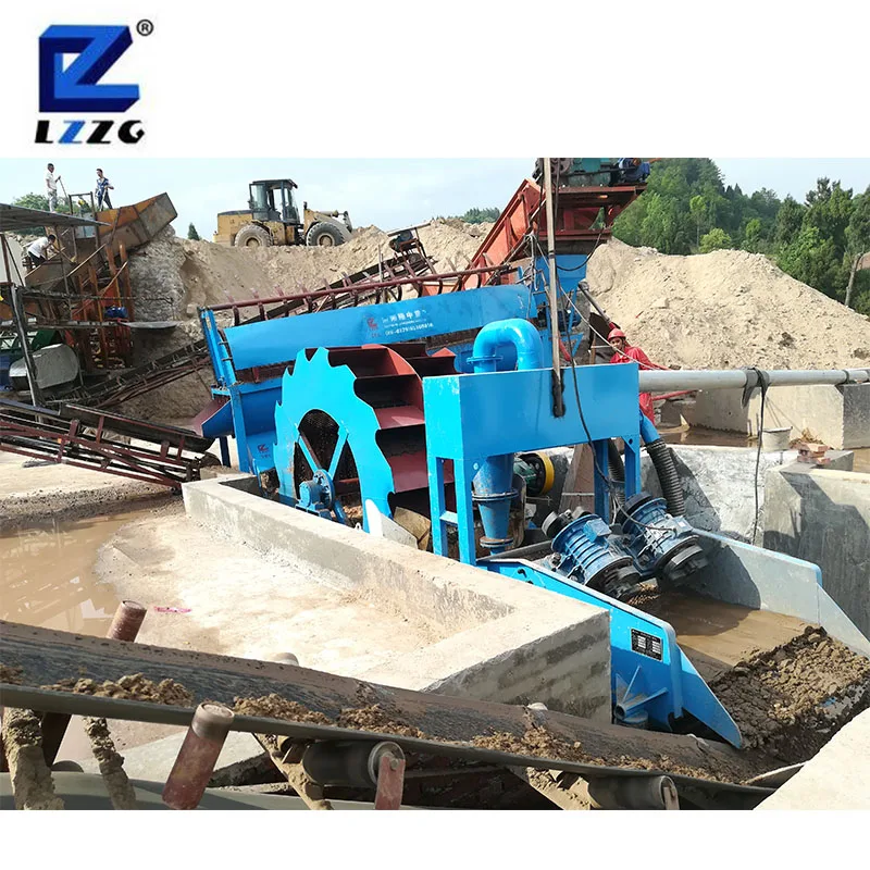 professional wheel washer recovery system second hand sand washing machine