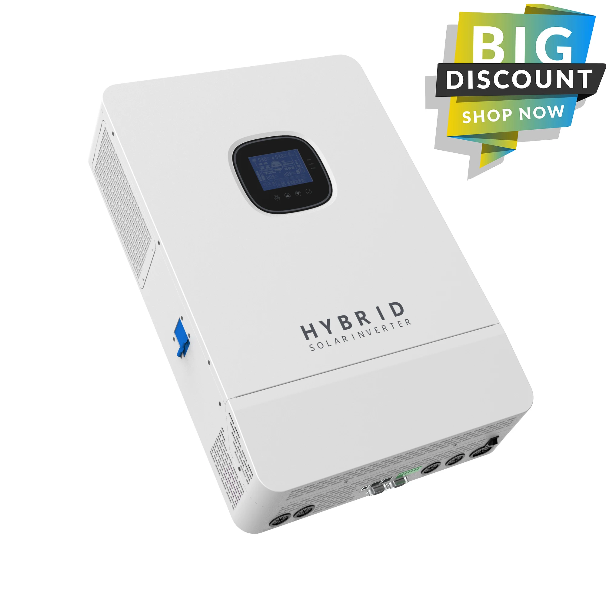 48v 8kw Solar Hybrid Off grid Inverters Three-phase Split-phase MPPT Pure Sine Wave WIFI/RS485 Nitrox invertor factory price