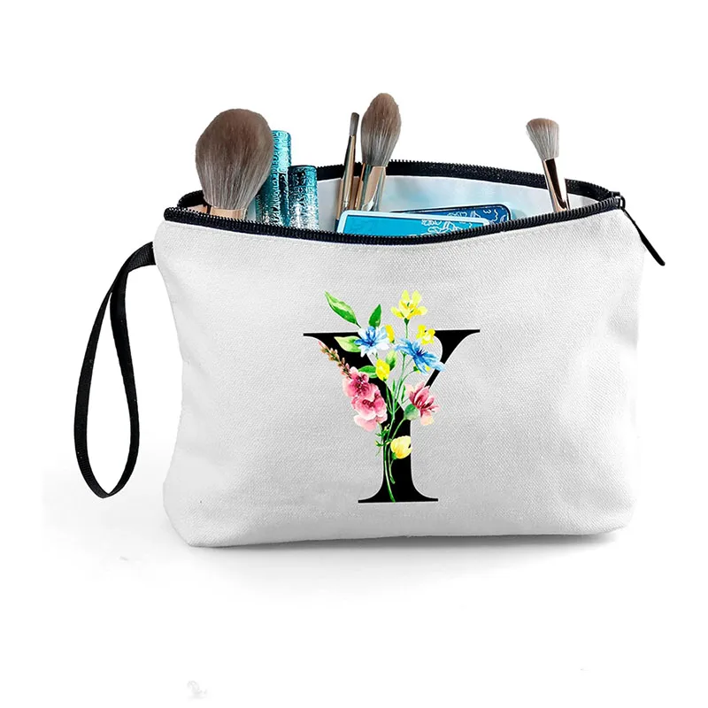 Customized Color Size Logo wholesale Pen & Pencil Case pouch Makeup Brushes Cotton Bag