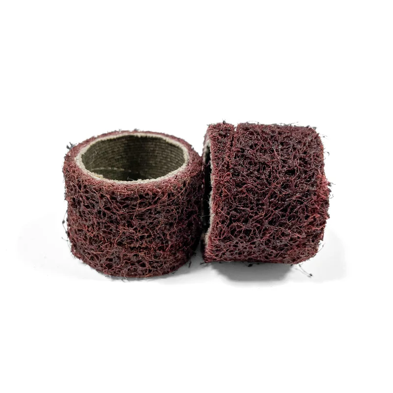 Surface Conditioning/Non-Woven Abrasive Spiral Band Customizable Size Diameter from 1/2in to 3inch Polishing Deburring Finishing