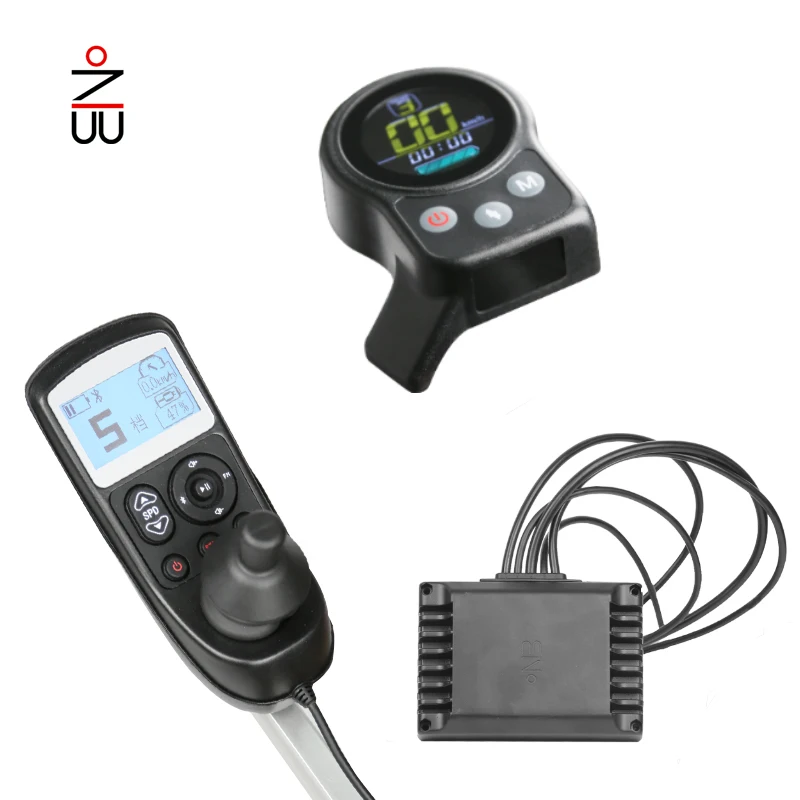 Пульт дистанционного управления bluethooth, бесщеточная электрическая инвалидная коляска, ЖК-контроллер, джойстик