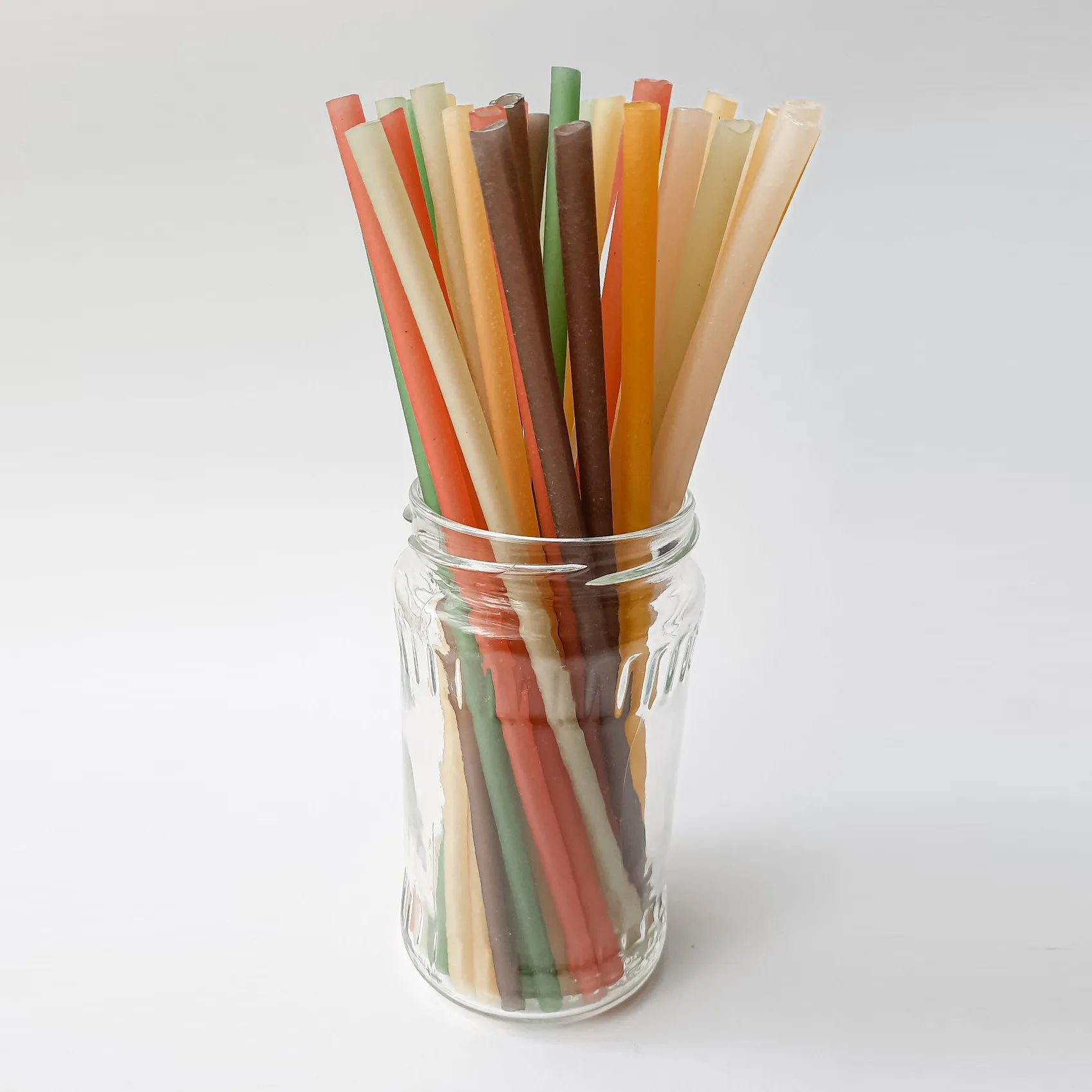 Biodegradable Eco-Friendly Colorful Edible Rice Straws