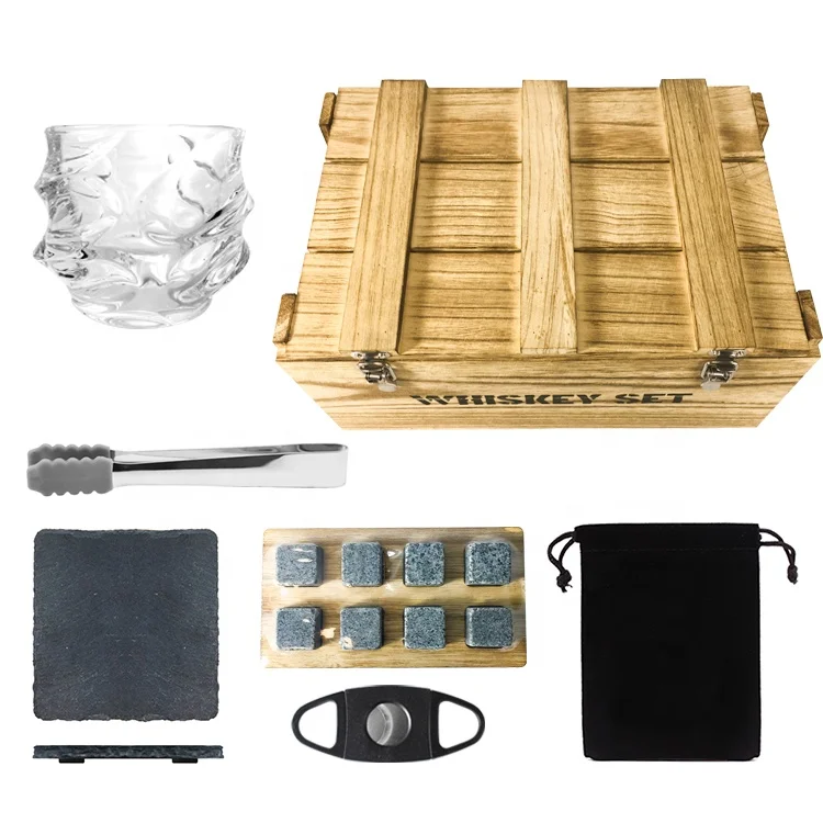 Лучший подарок на день отца, камни для виски из нержавеющей стали, армейский ящик, камень для виски, подарочный набор