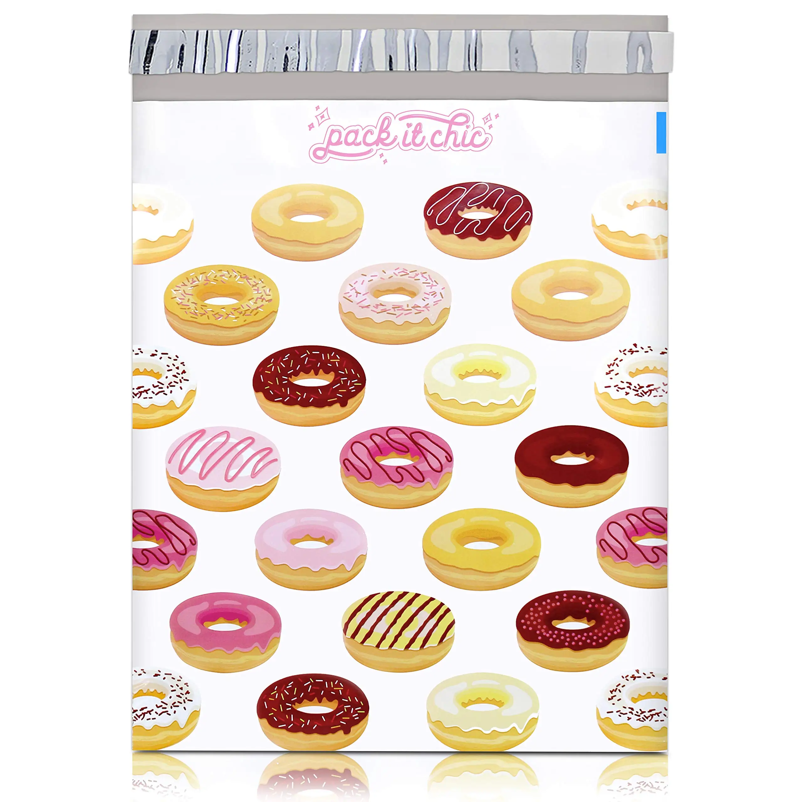 Paper Document Retro Express Envelope Mailers Shipping Flyers Plastic Courier Mailing Bags for Shoes Clothes with Pocket