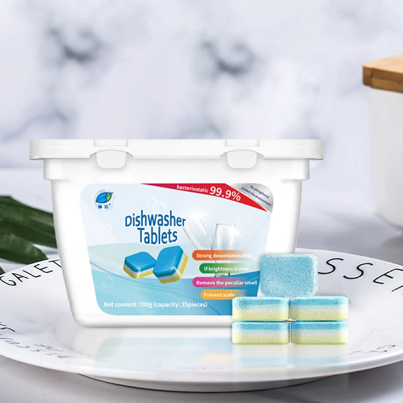 Dishwasher Cleaning Tablet best detergent With Low Price block Detergent Concentrated 20g Dish Tabs laundry pods OEM&ODM FACTORY