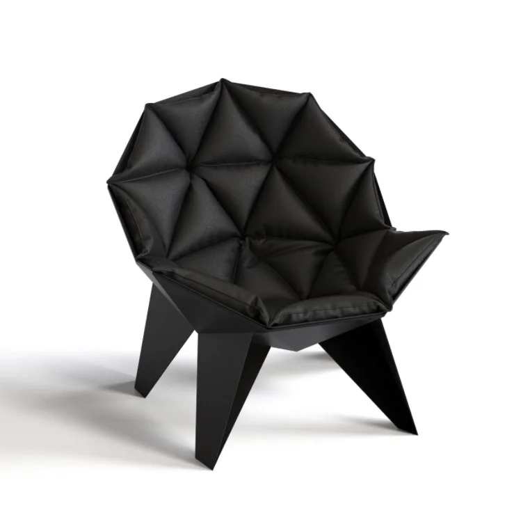 Modern leisure home living room furniture fiberglass shell odesd2 Q1 lounge geodesic dome chair