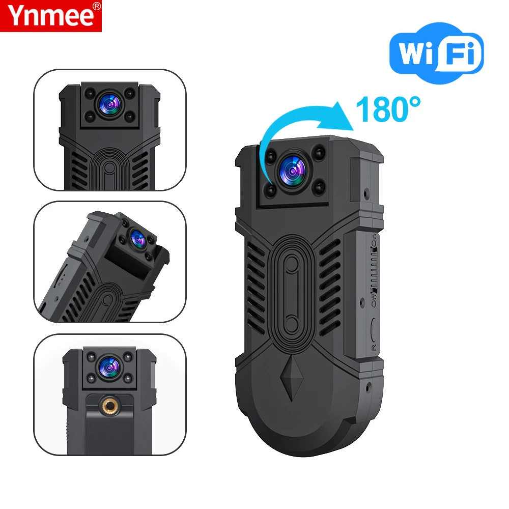 2024 Best Selling Camera WD18 Full HD 1080P WiFi Video Recorder Mini Camera Action Sports Wireless Wifi Body Camera
