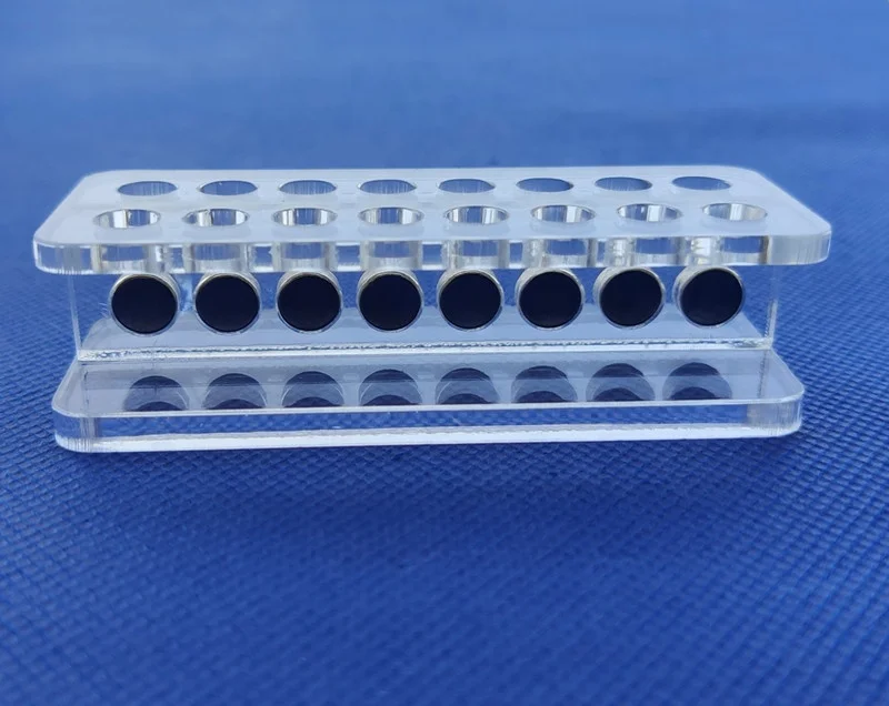 Lab use 16 place 0.2ml Magnetic bead Separator PCR tube strip Magnetic Separation Rack