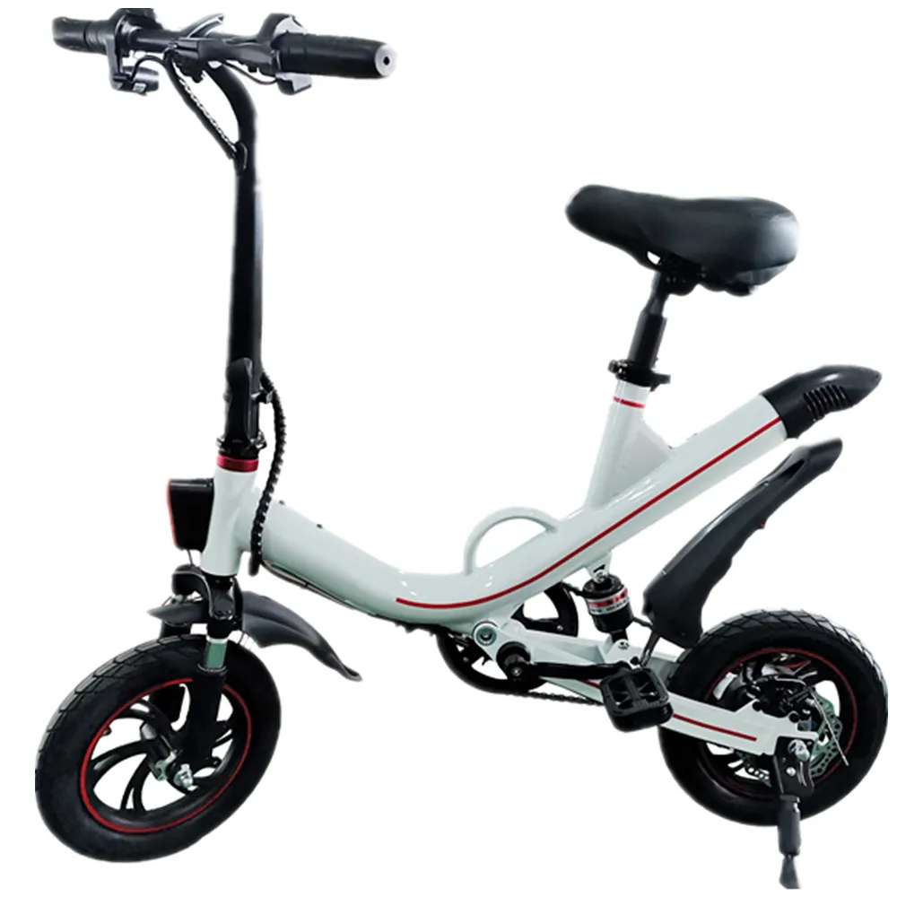EU warehouse DDP drop shipping electric bicycle 12 Inch 350W mini folding electric bike ladies ebike girls e bike hot sale