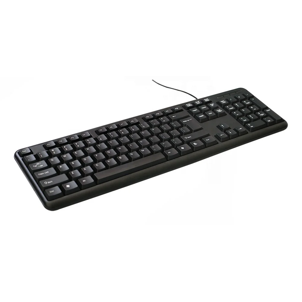 Hot Selling 104 keys Standard Accessories 60% Wired PC Keyboard Wired Keyboard
