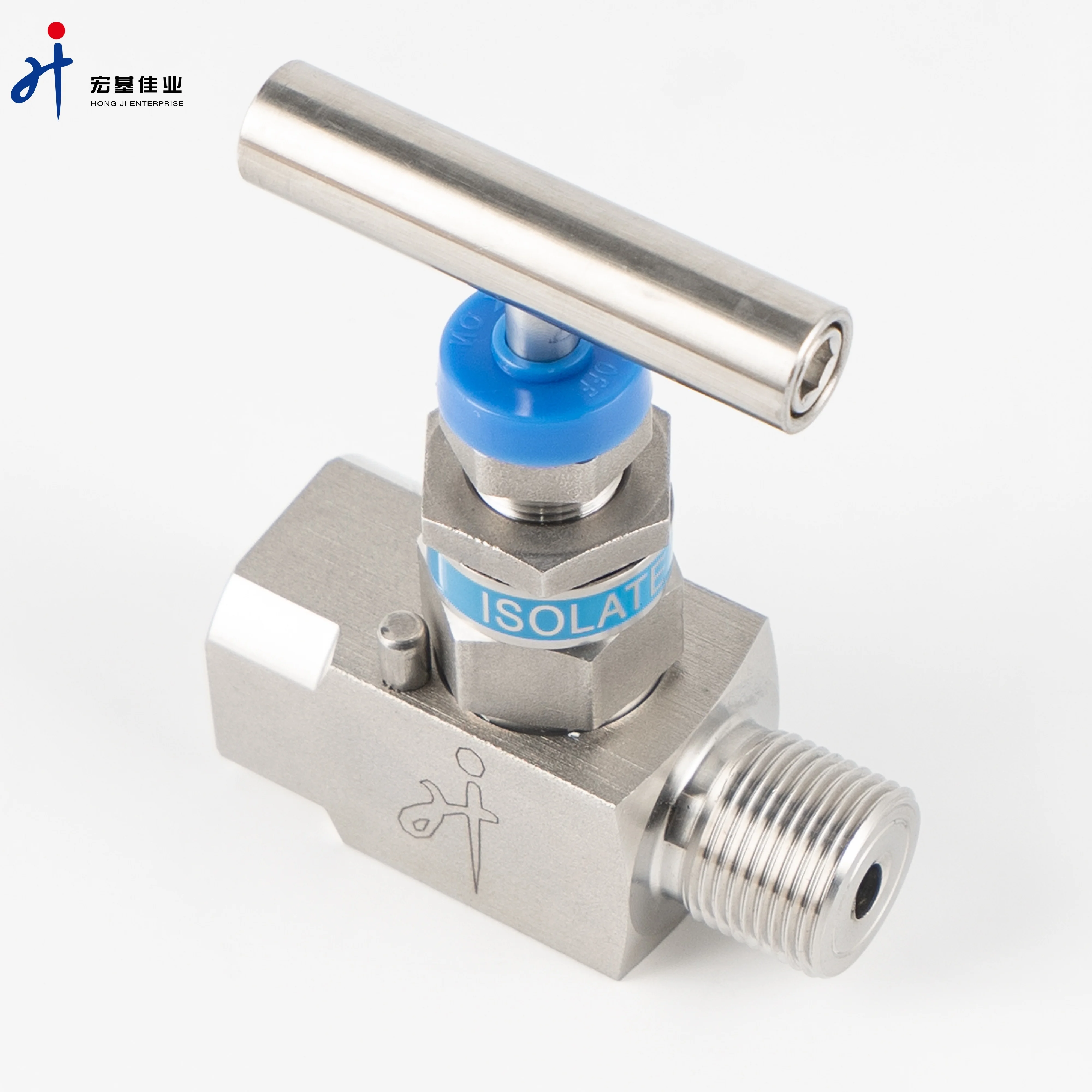 Liquid  Gas Oil Use High-Pressure Stainless Steel Gauge Needle Valve with NPT
