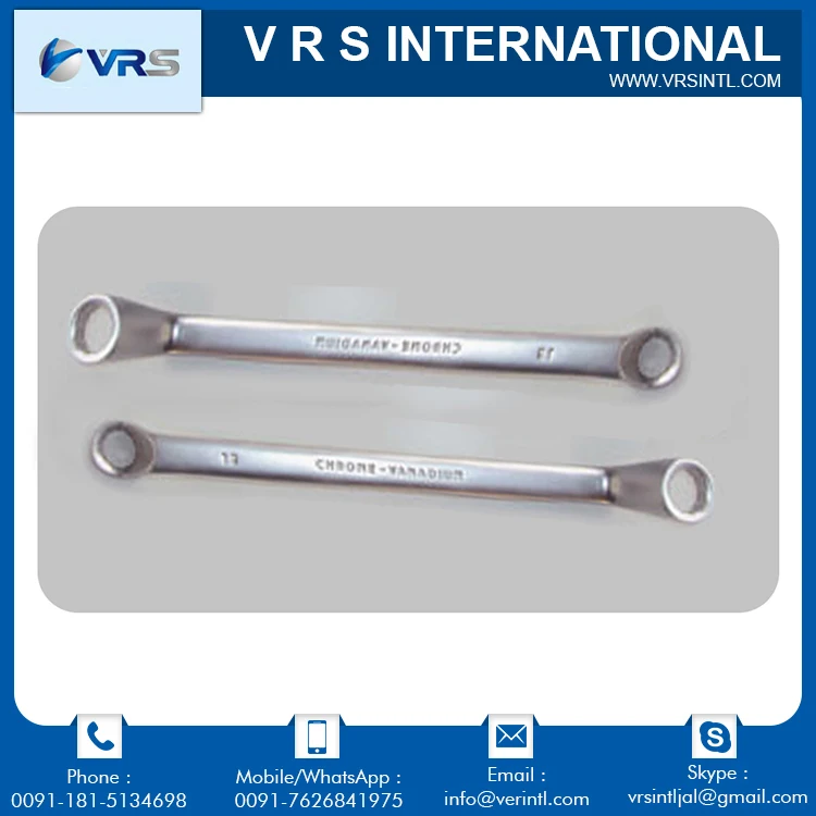 Best Quality CRV Steel Ring Spanner Set hand tool slogging spanner combination spanner