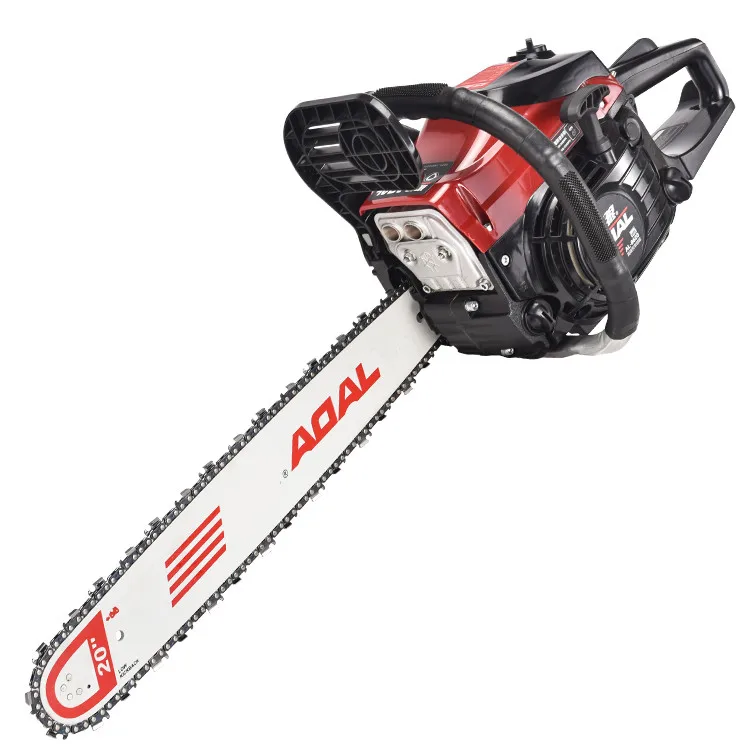 Start Long Chain Petrol Chain Saw Wood Cutting Machine Gasoline Wood Cutting Machine Petrol Power Saw Gasoline Chainsaw