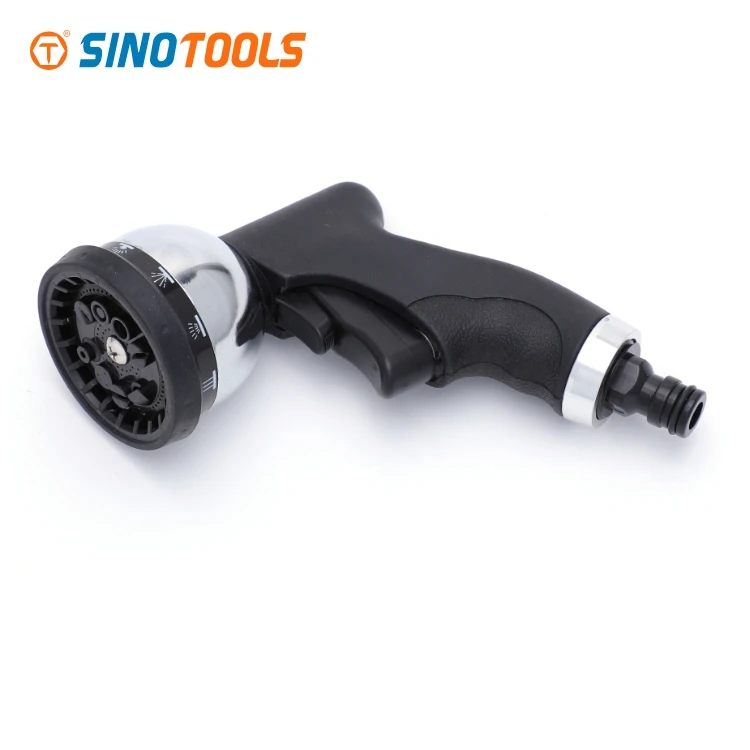 10 pattern metal high pressure nozzles garden hose spray gun