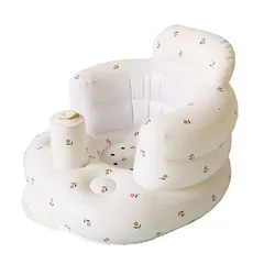 Seat Practice Sitting Inflatable Baby Bath Sofa Air Chair Inflatable Baby Chair