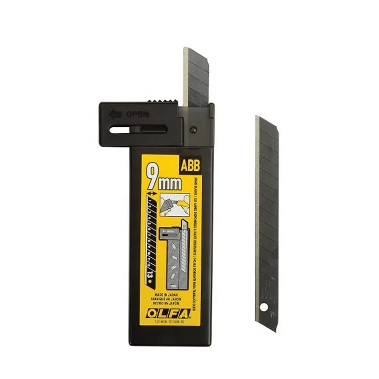 Car Wrap Cutting Blades For Utility Knives Window Tinting Box Cutter Knife Olfa ABB-10B Blades