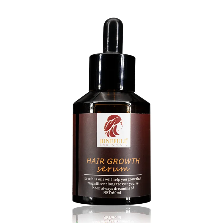Binefull Wholesale Natural Organic Vegan Treatment for Bald Hair Serum Herbal Anti Hair Loss Boosting Hair Growth Oil