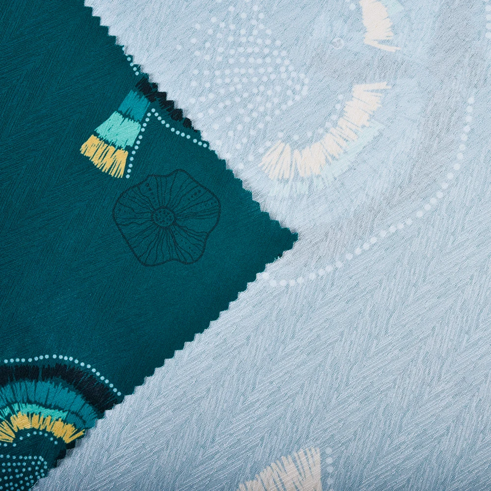 Creative animal pattern design soft 100% polyester print fabrics for clothing