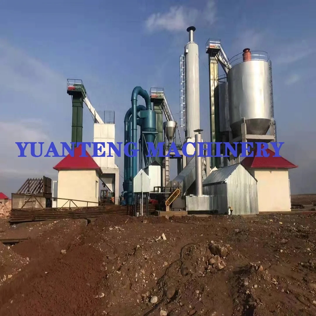 Gypsum powder production line with capacity 115 thousand per year