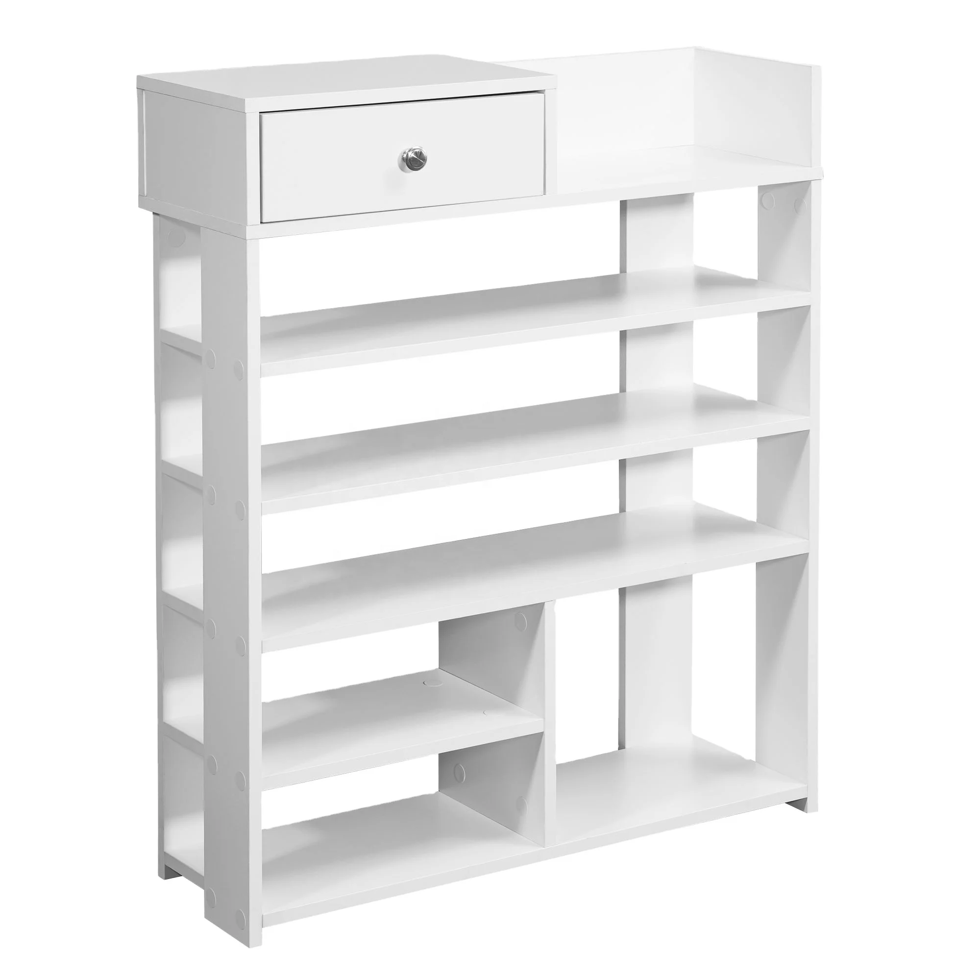 Multifunctional Wooden Shoe Rack cabinet White Customized Hallway Living Room Modern Finish Furniture