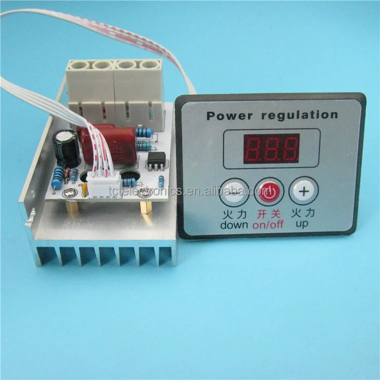 10000W SCR thyristor ultra-high power electronic digital voltage regulator numerical control dimming speed regulation SCR10000