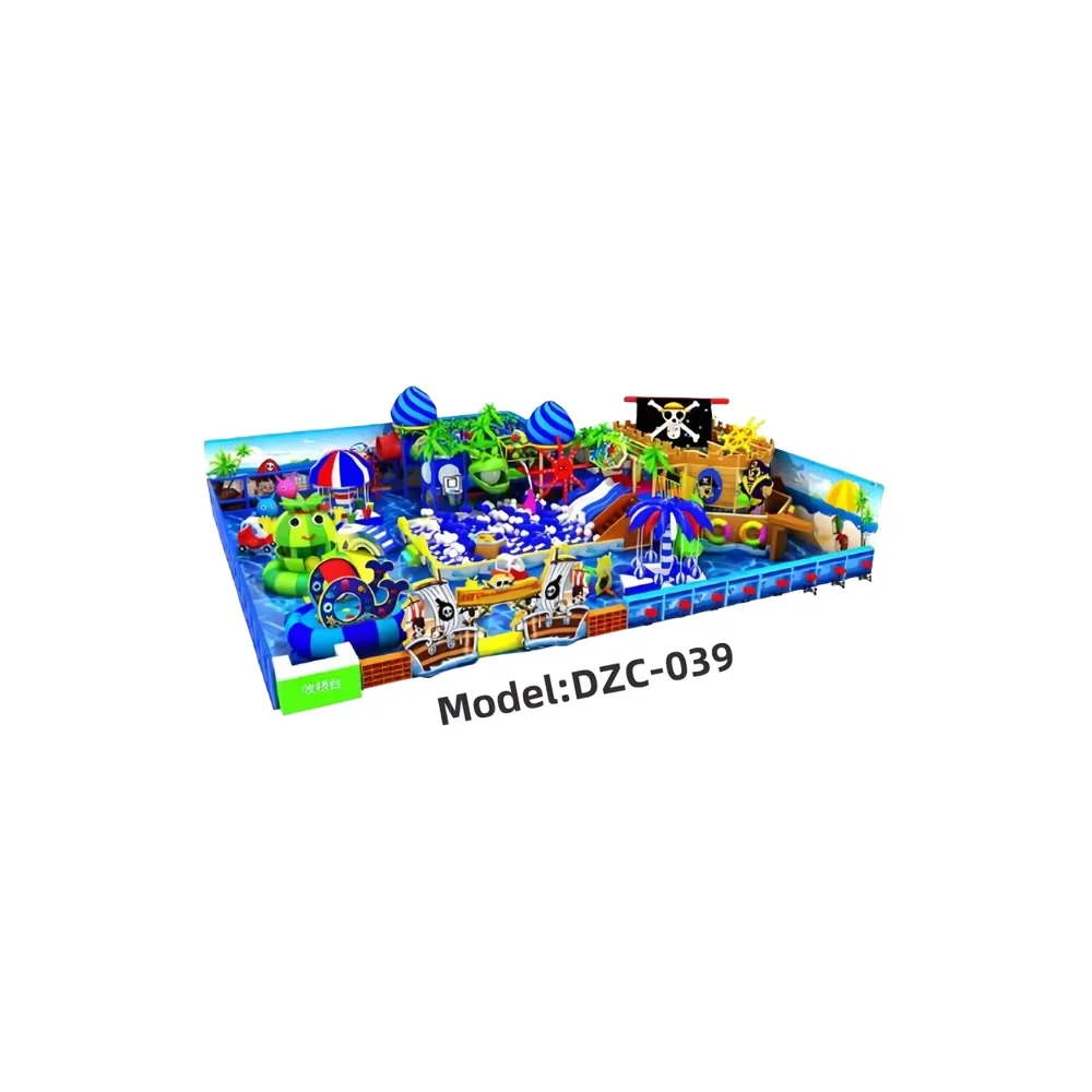 Newest Design Marine Theme Indoor Playground PVC Pipes for Amusement Park