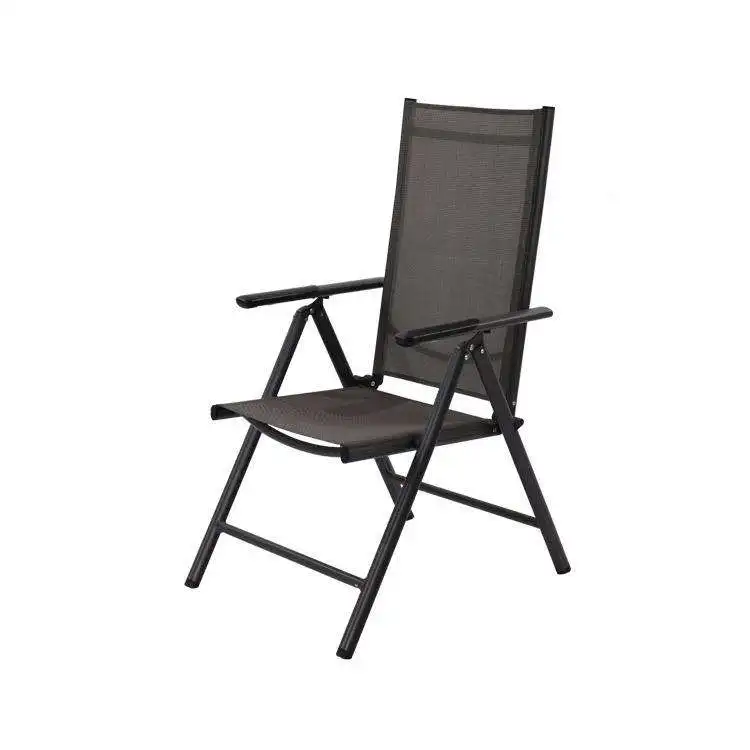 China hot sale rattan garden chair modern outdoor leisure chair metal folding chairs