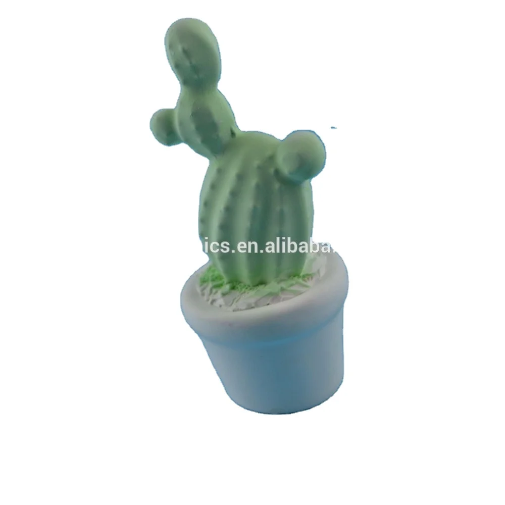 cactus shaped air freshener scented gypsum ceramic air freshener