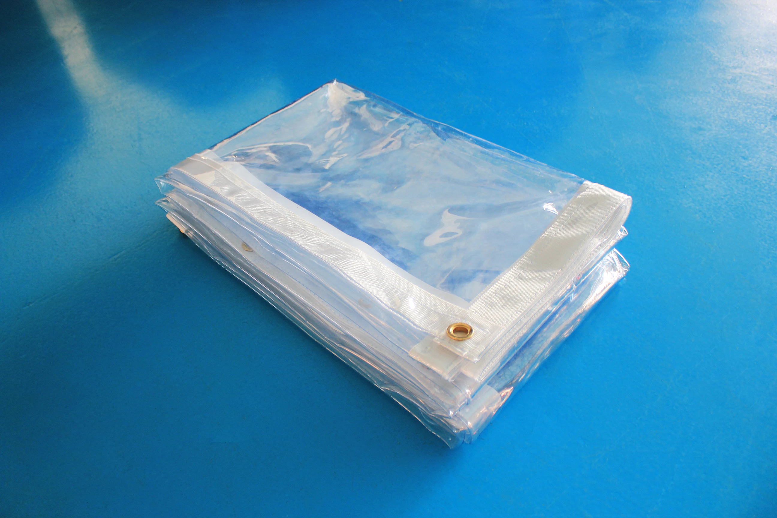 Sunproof High Temperature Protection PVC Tarpaulin Balcony Sunshade Curtain